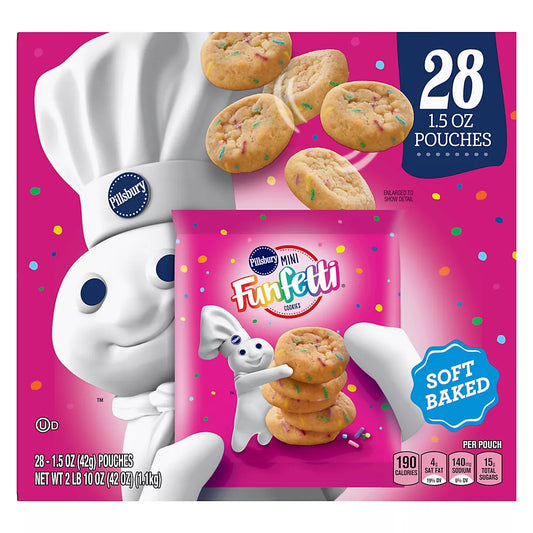 Pillsbury Soft Baked Mini Cookies, 28 ct.