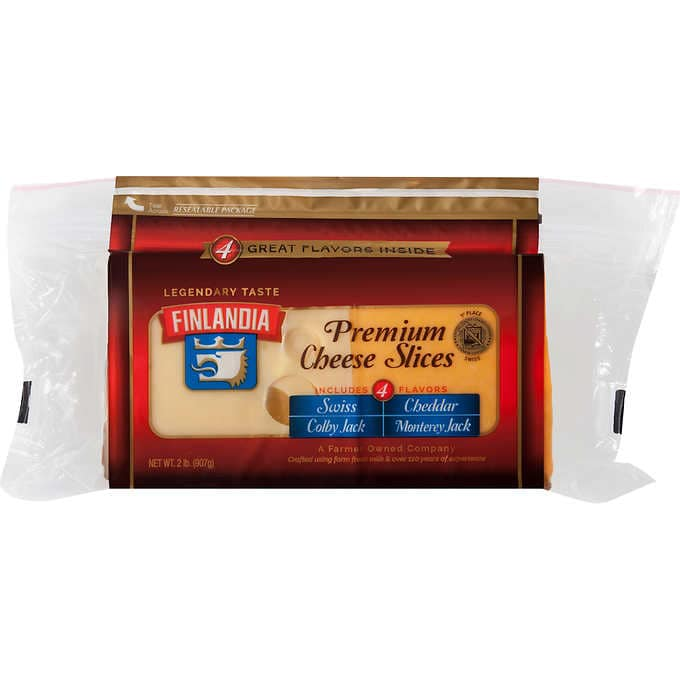 Finlandia Premium Cheese Slices, Variety