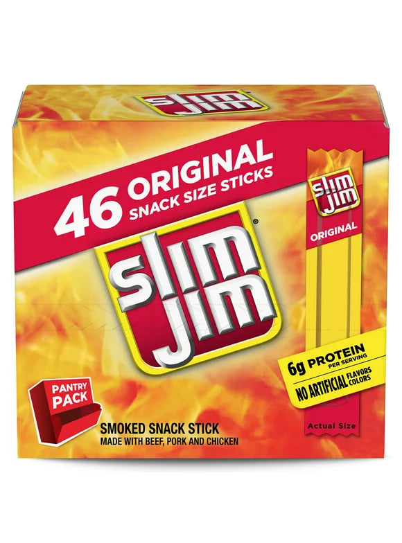 Slim Jim Smoked Snack Sticks