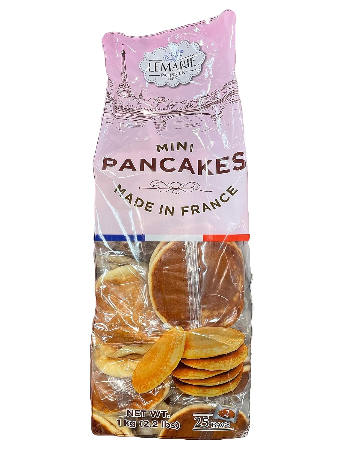 Lemarie Patissier Mini Pancakes Made in France 25 Ct