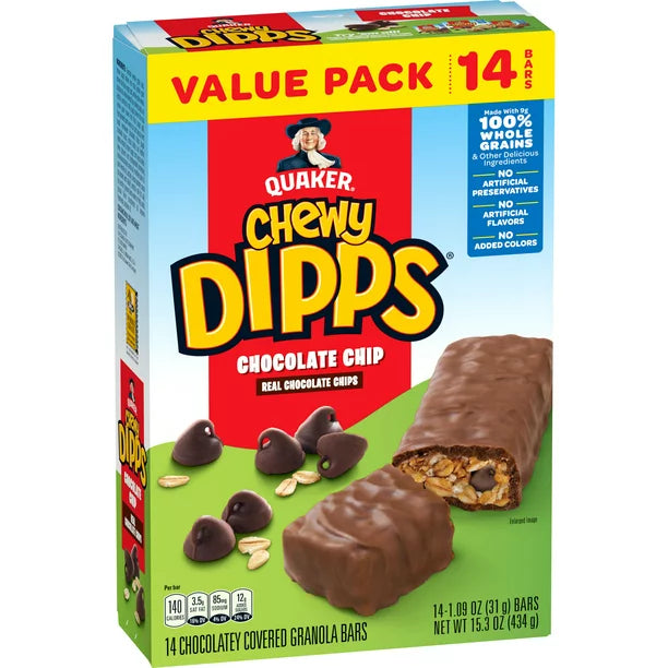 Quaker Chewy Dipps Chocolate Chip