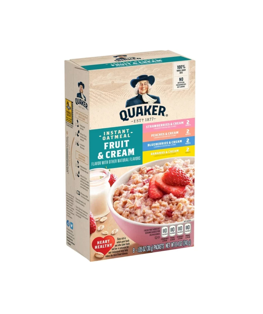 Avena instantánea Quaker: elige tu sabor