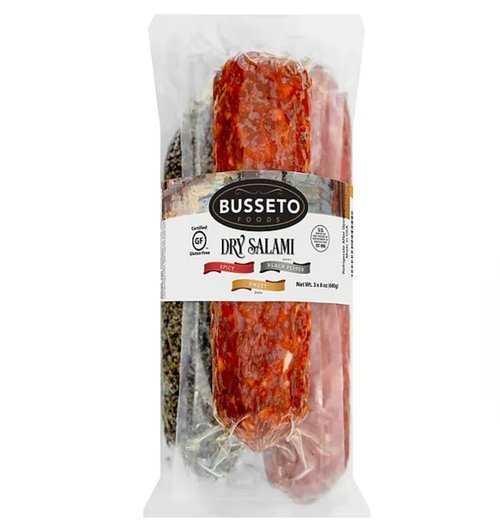 Busseto Foods Dry Salami Chubs 3 ct., 24 oz.