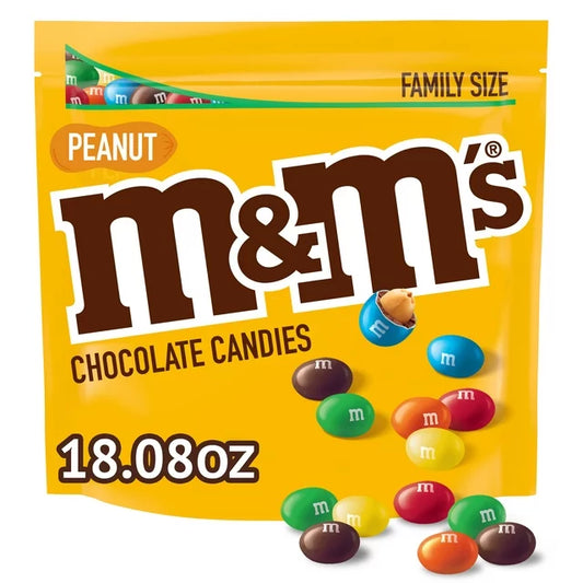 M&M’s Peanut Milk Chocolate Candy