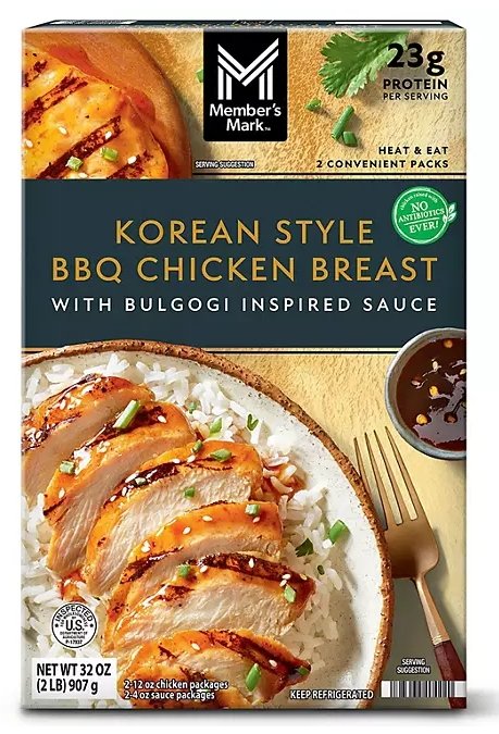 Korean Style BBQ Chicken Breast