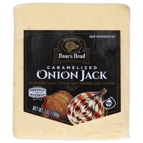 Boar's Head Caramelized Onion Jack Cheese Block