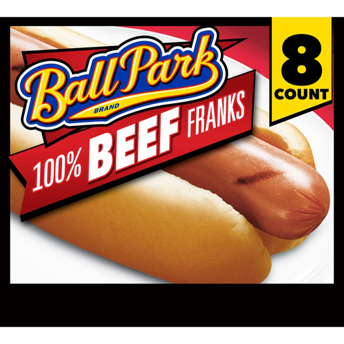 Ball Park Beef Hot Dogs, 8 ct