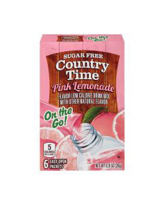 Country Time Lemonade Powdered Drink Mix, 0.48 Oz - 6 Ct