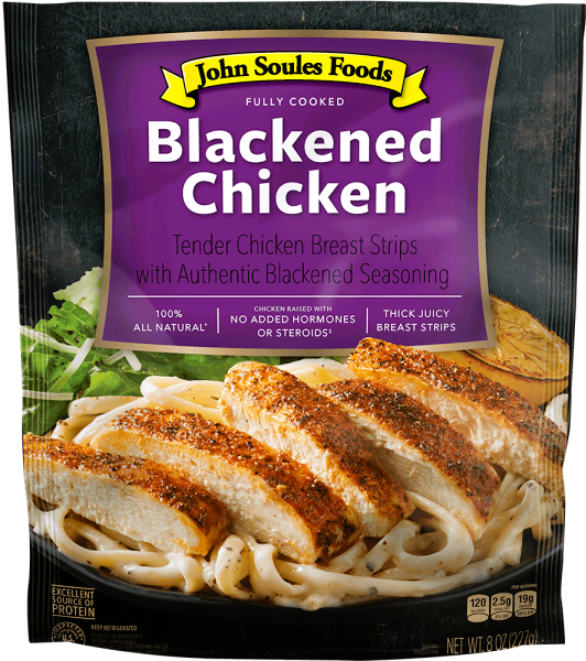 John Soules Foods Blackened Chicken Breast Strips, 8 oz