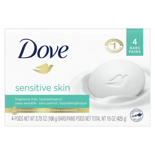 Dove Piel Sensible -Paquete de 2