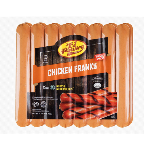 KJ Poultry Halal Chicken Franks