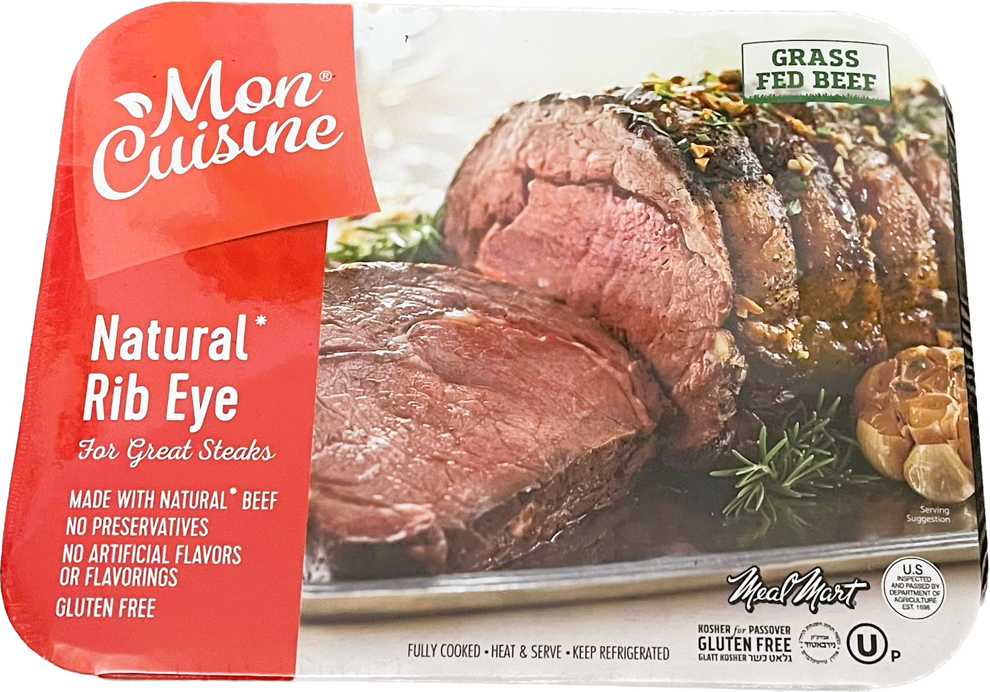 Mon Cuisine Ribeye Steak 1-2 lbs