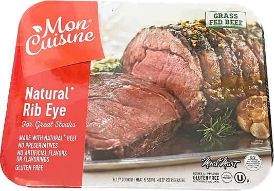 Mon Cuisine Ribeye Steak 1-2 lbs