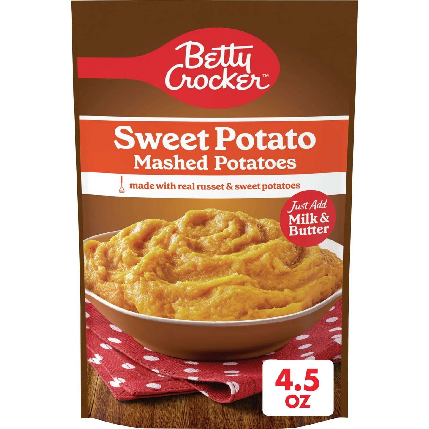 Betty Crocker Sweet Potato Mashed Potatoes, 4.5 oz