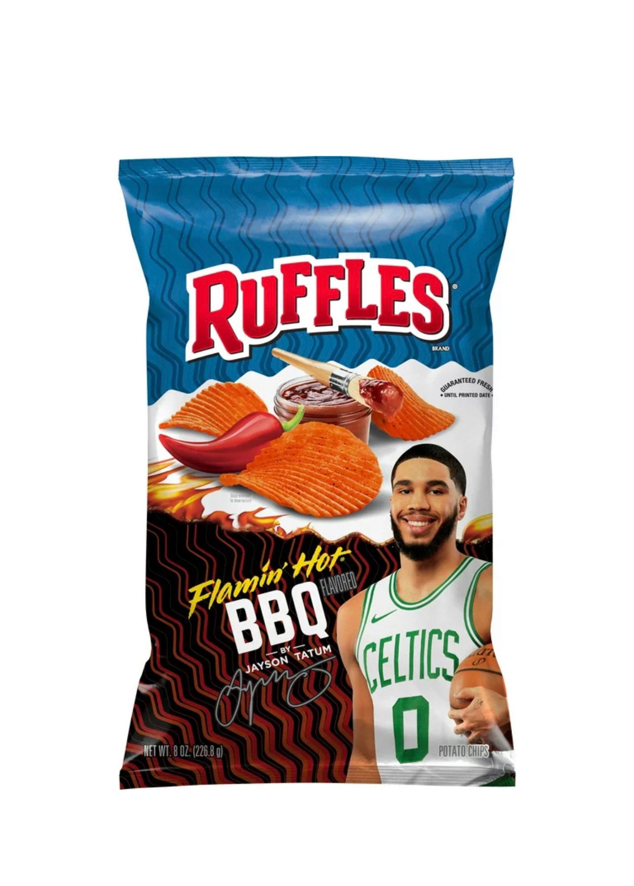 Ruffles Flamin’ Hot BBQ 8oz