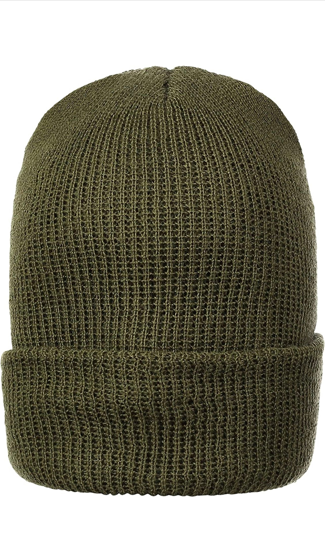 100% Wool Watch Cap - Choose Color