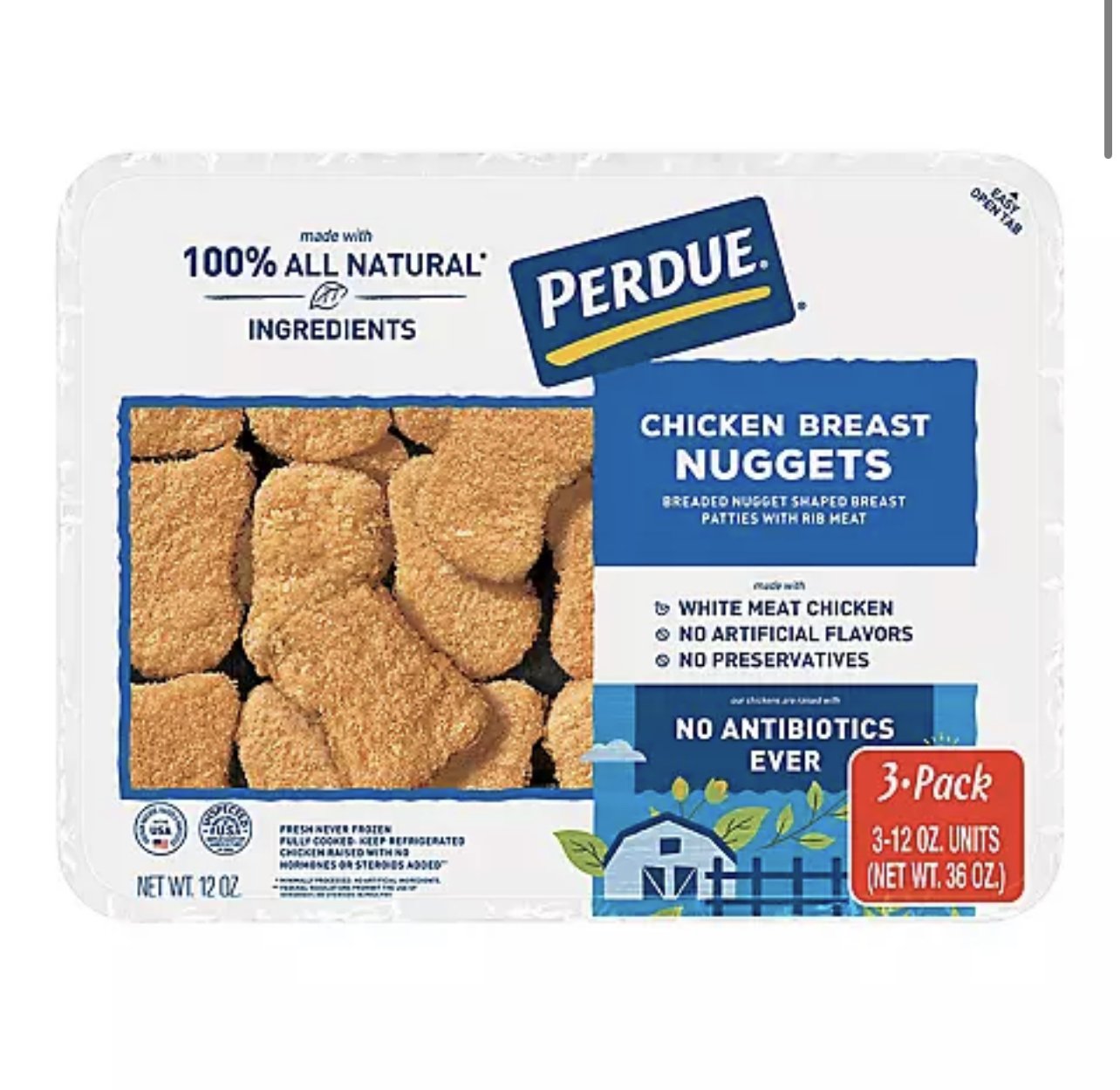 Perdue Chicken Breast Nuggets - 3 pack