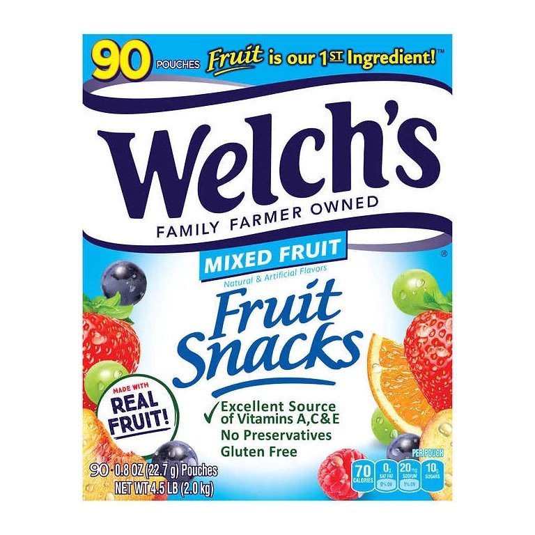 Welch’s Fruit Snacks 90 ct