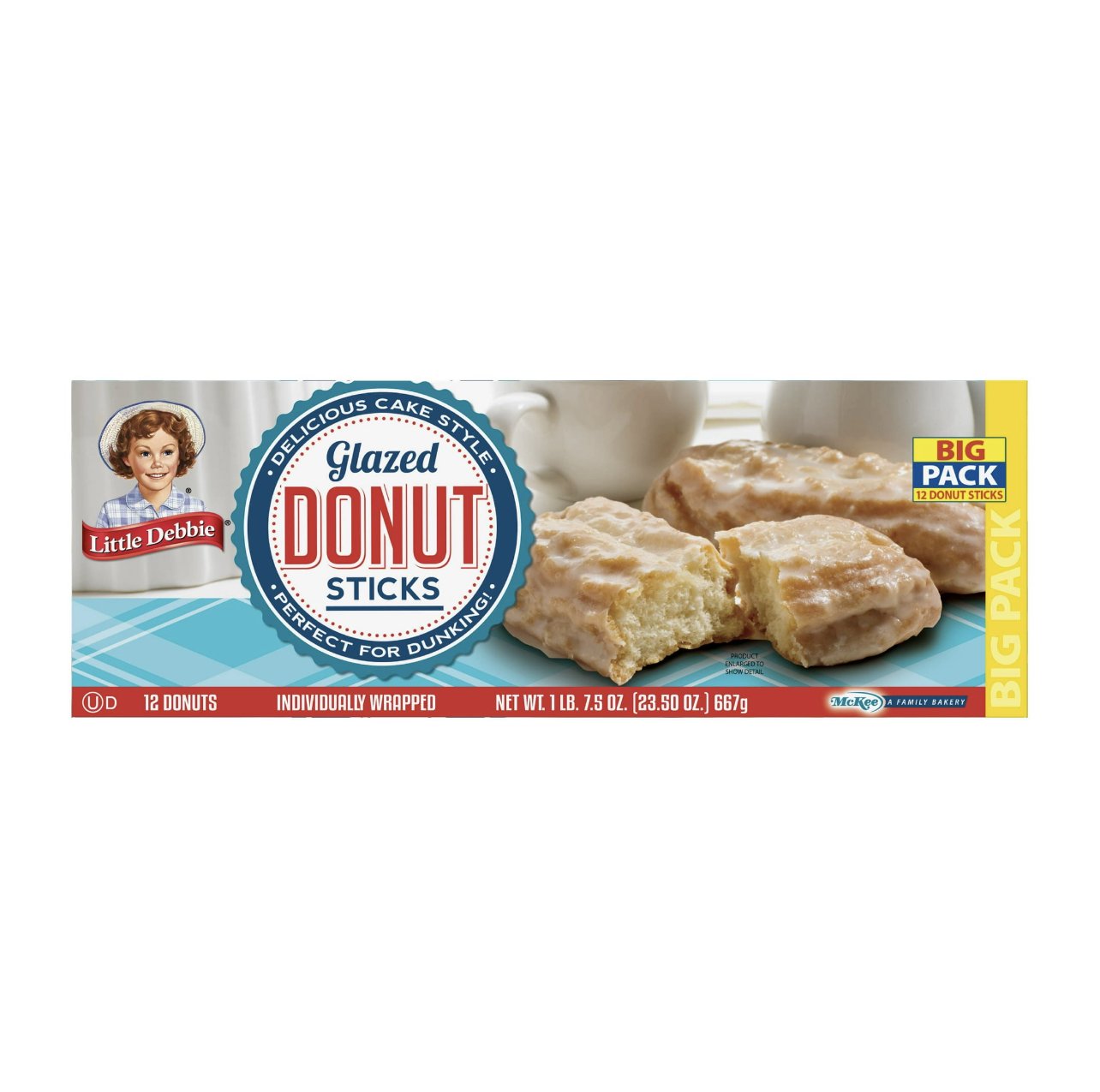 Little Debbie Donut Sticks, 12 ct, 23.5 oz