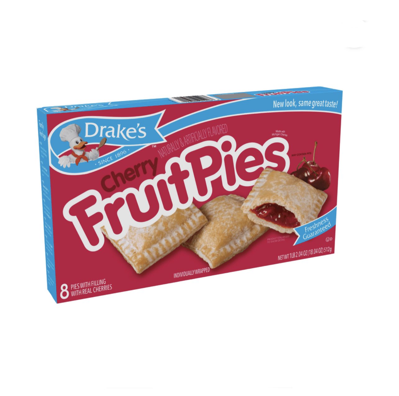 Drakes Fruit Pies - 8 ct Choose Flavor