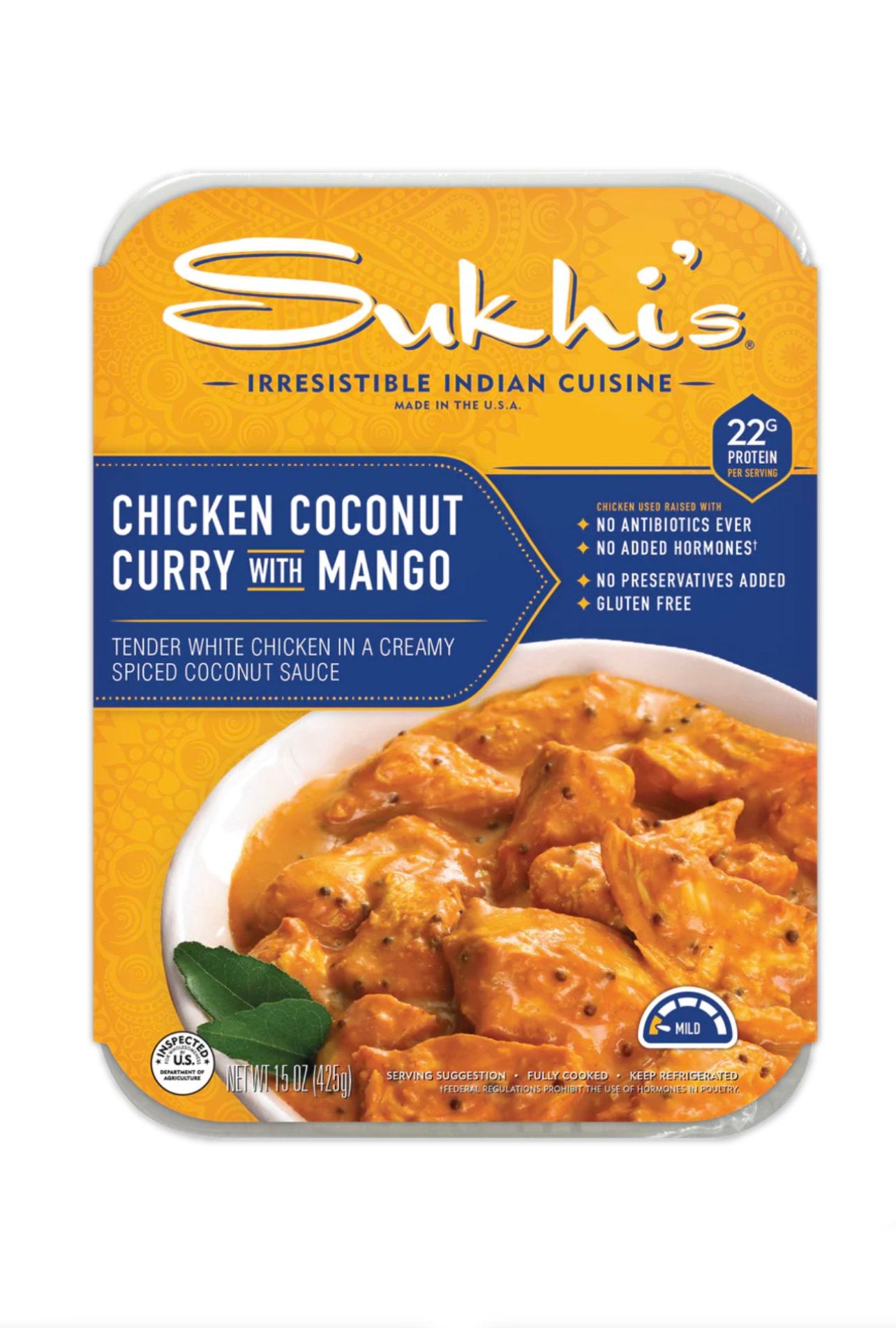 Sukhi's Chicken Coconut Curry with Mango - 15 oz