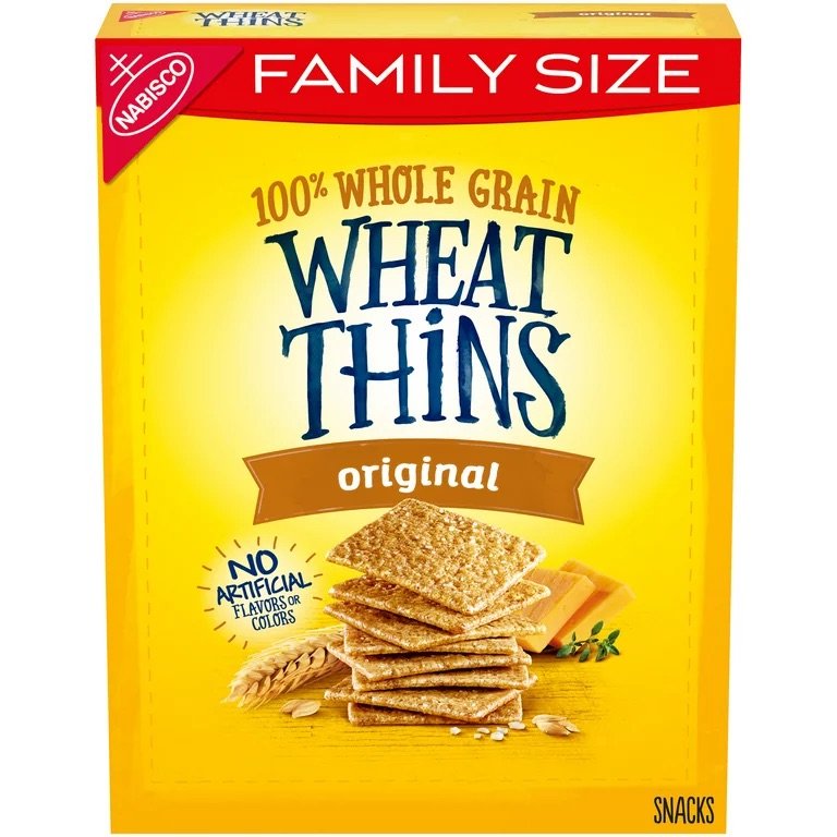 Wheat Thins Original Whole Grain Wheat Crackers