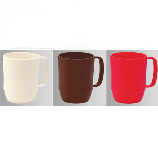 Microwavable Cup Mug - 12 oz - Choose Color