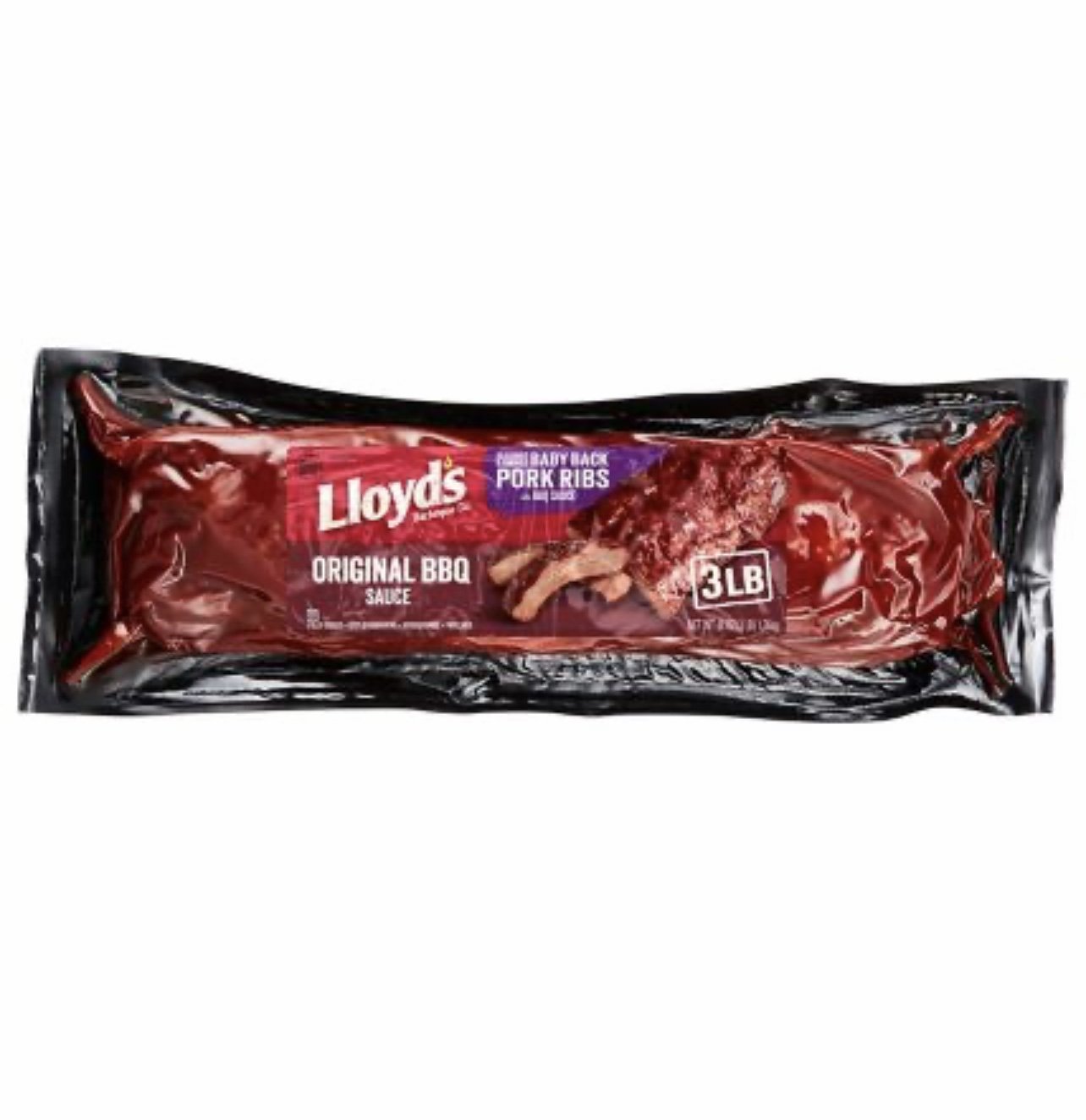 Lloyd’s BBQ Pork Ribs - 3lbs Choose Flavor