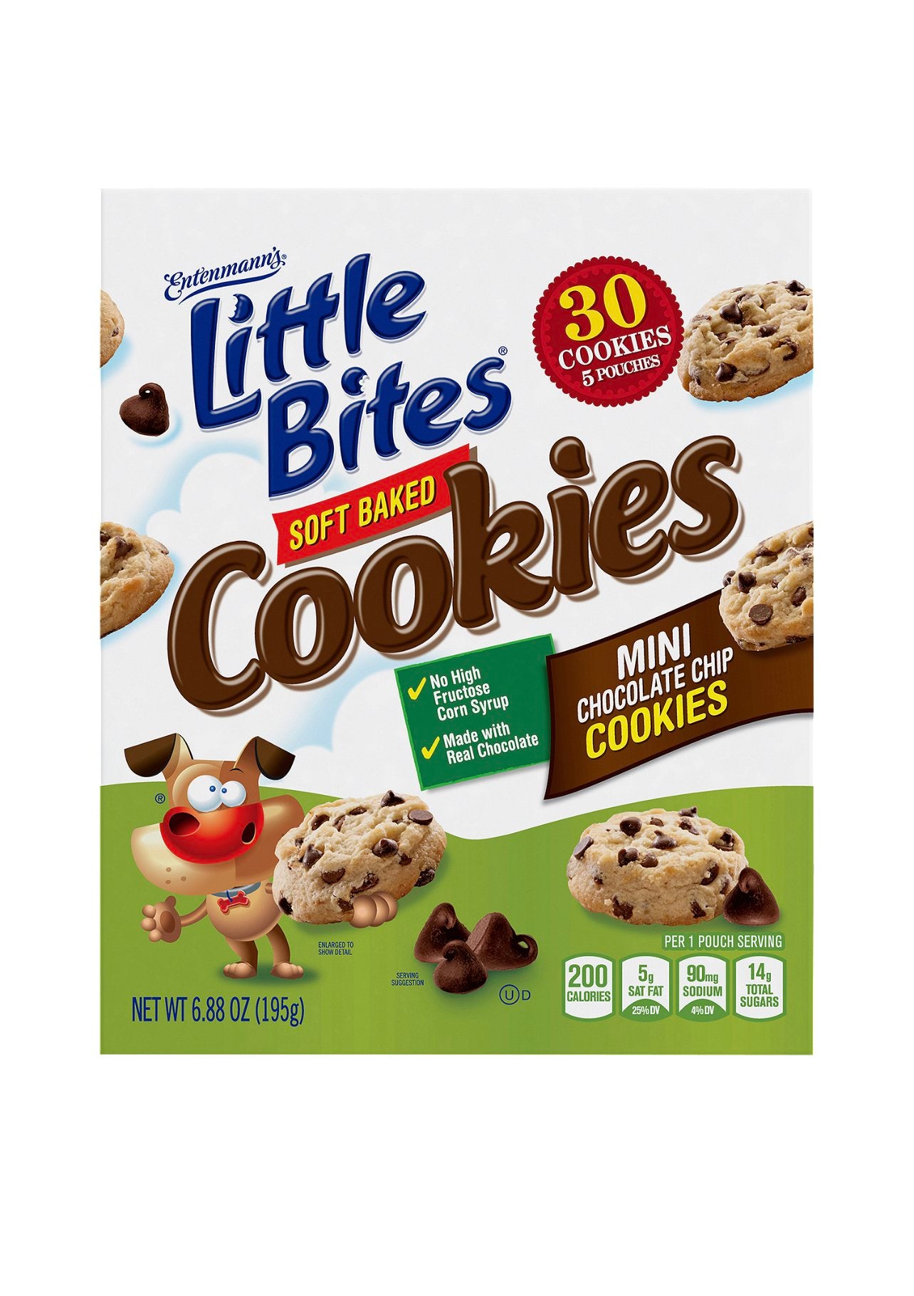 Entenmann's Little Bites Soft Baked Mini Chocolate Chip Cookies