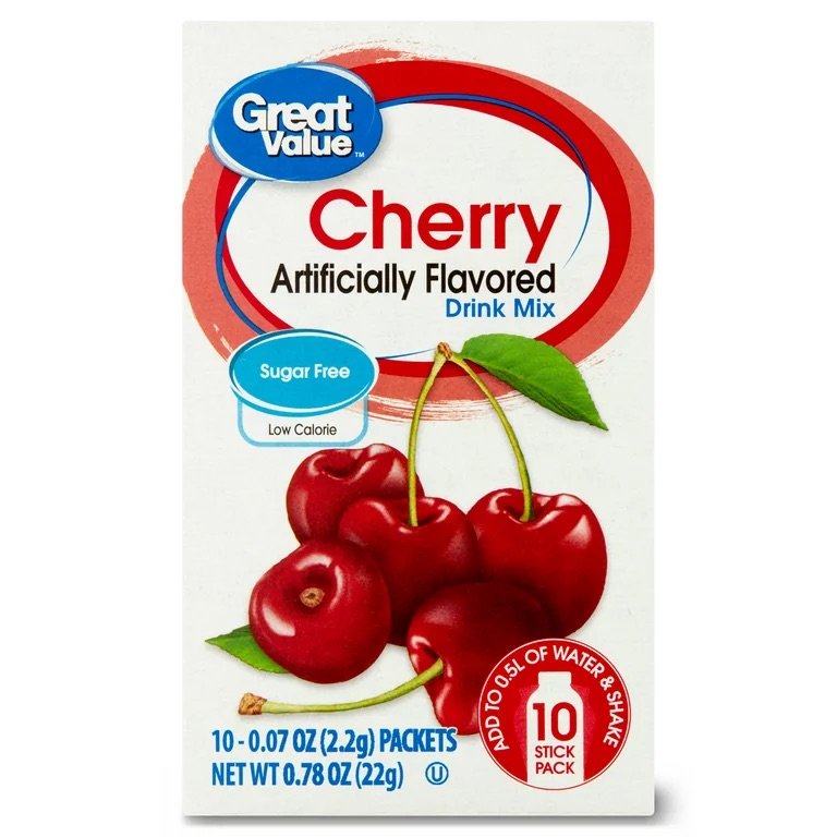 Great Value Powdered Drink mix - 10 ct. - Choose your Flavor