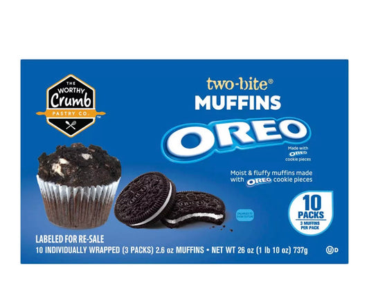 Two Bite Oreo Muffins 10pk