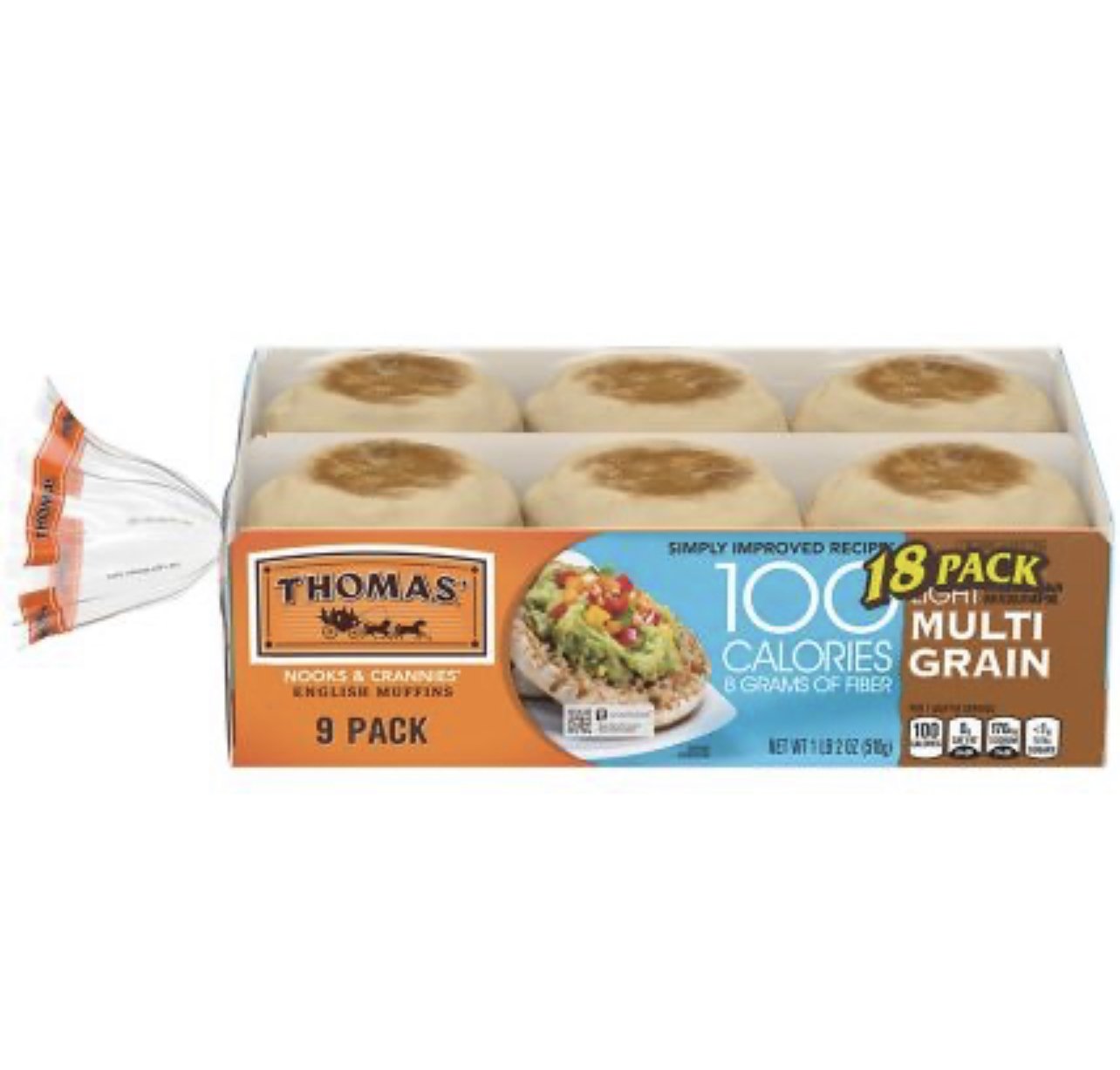 Thomas English Muffins 18 pk