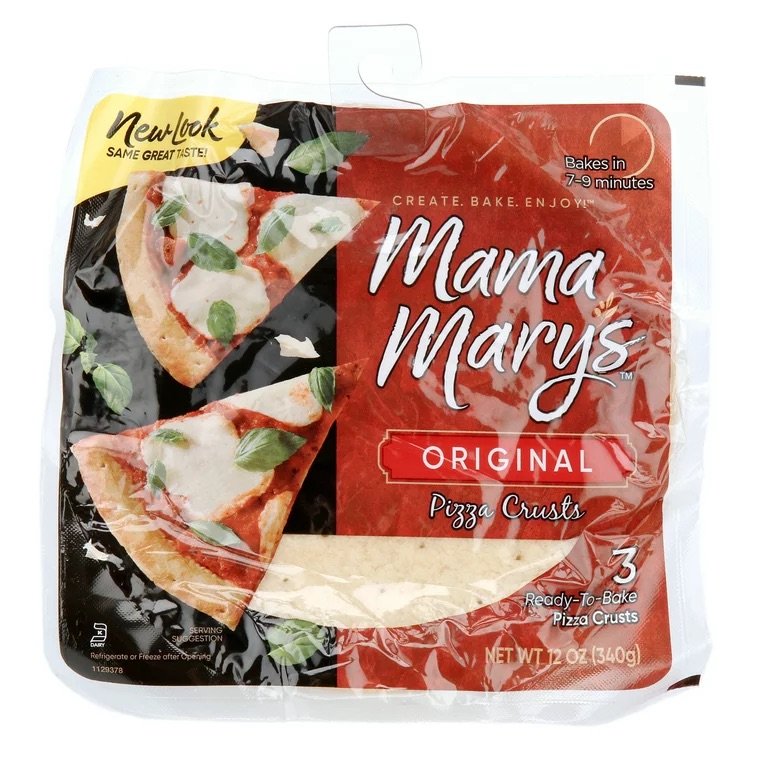 Mama Mary’s Pizza Crust - 12 oz - 3 ct