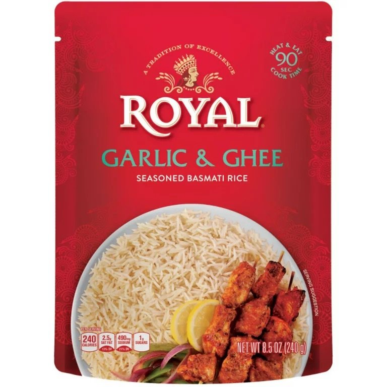 Royal Garlic & Ghee Basmati Rice