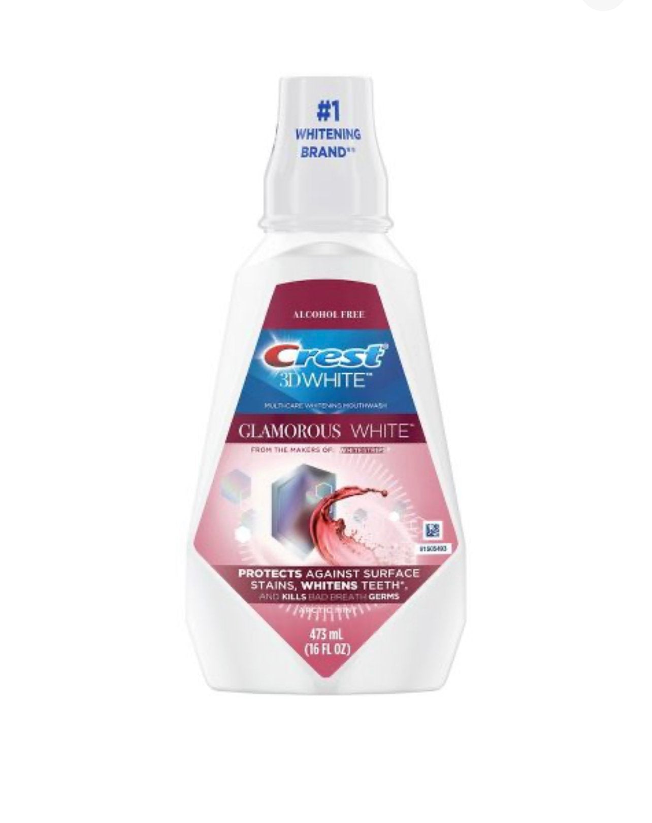 Crest 3D White Mouthwash - 16oz