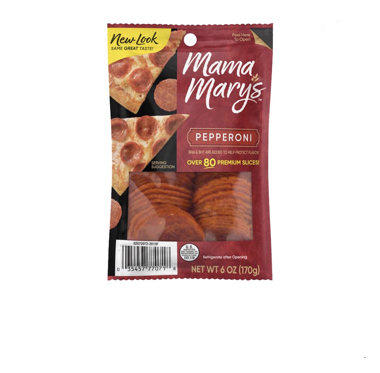 Mama Mary’s Pepperoni Slices 80 ct - 6oz