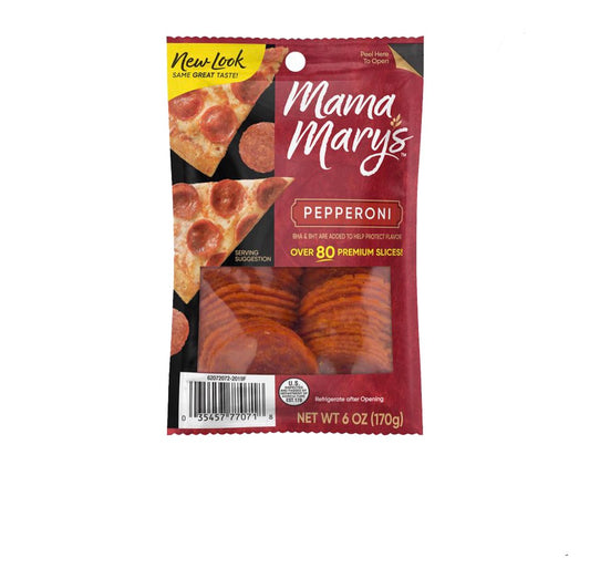 Mama Mary’s Pepperoni Slices 80 ct - 6oz