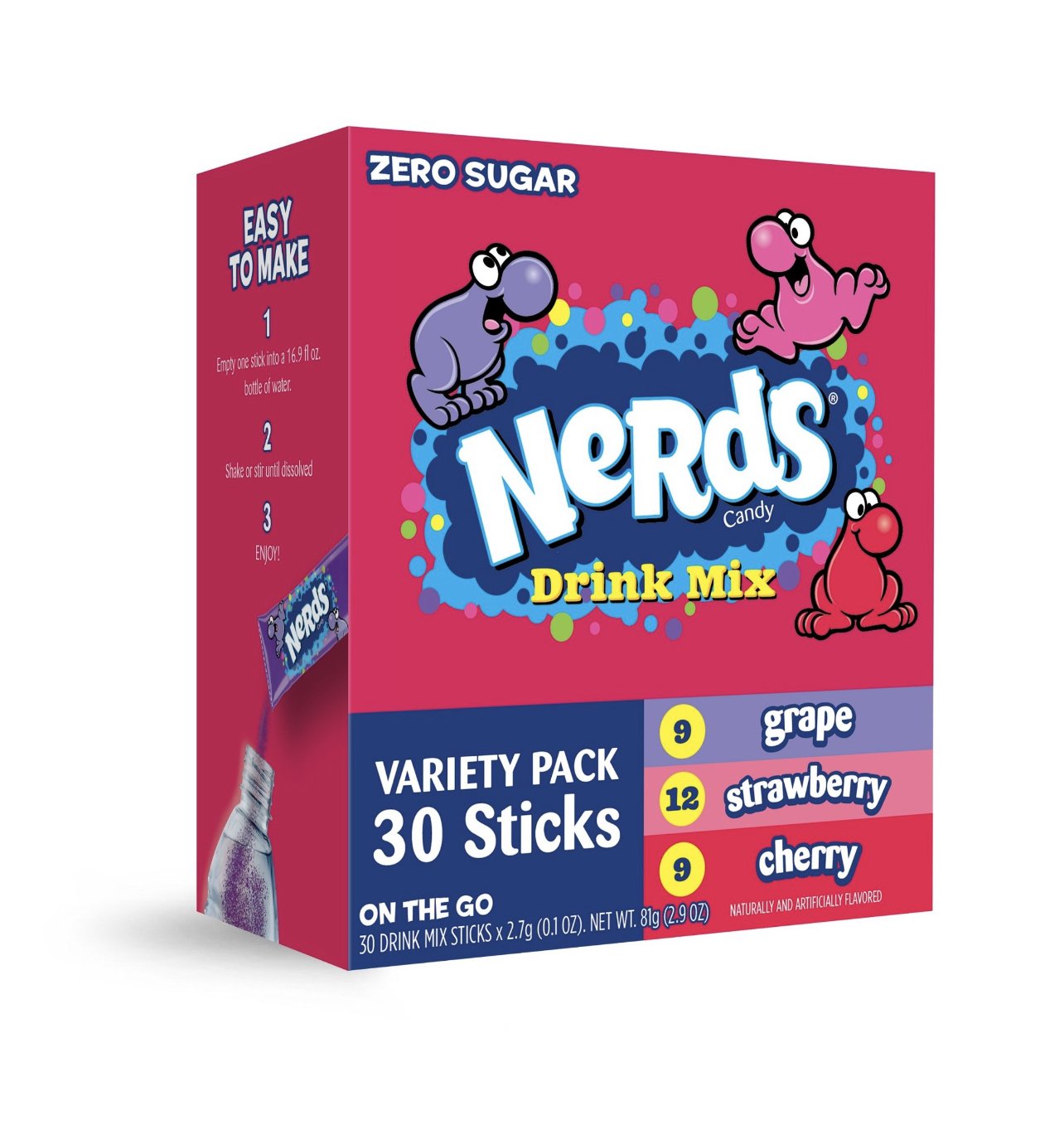 Nerds Drink Mix - 30 singles