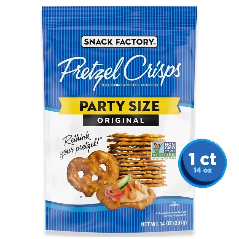 Snack Factory Pretzel Crisp 14 oz