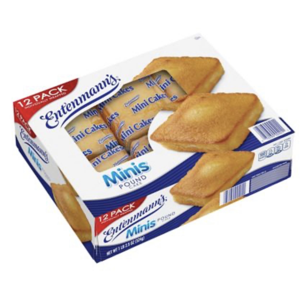 Entenmann’s Mini Pound cake - 12 ct