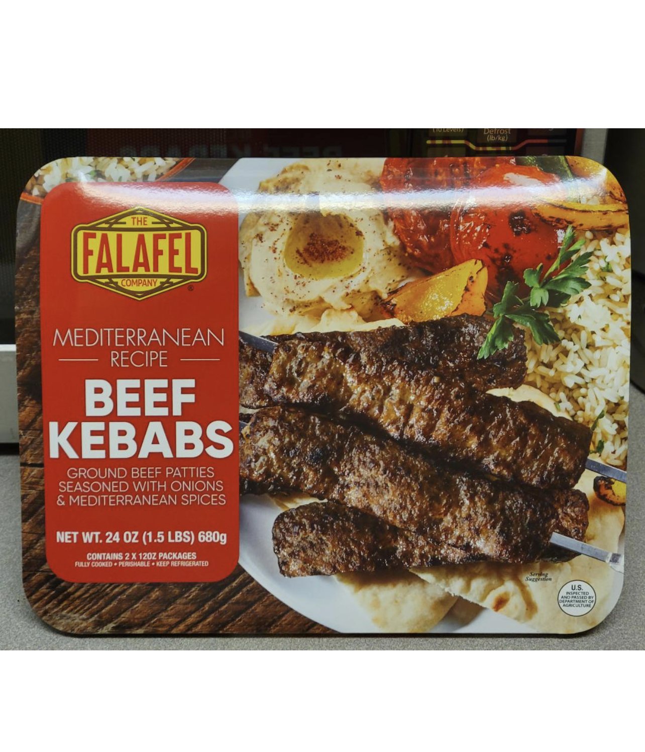 Falafel Beef Kebabs - 24 oz