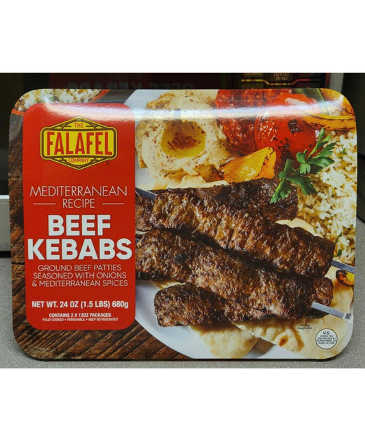 Falafel Beef Kebabs - 24 oz