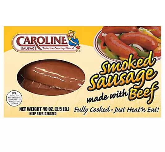 Caroline Sausage  40 oz - Choose Flavor