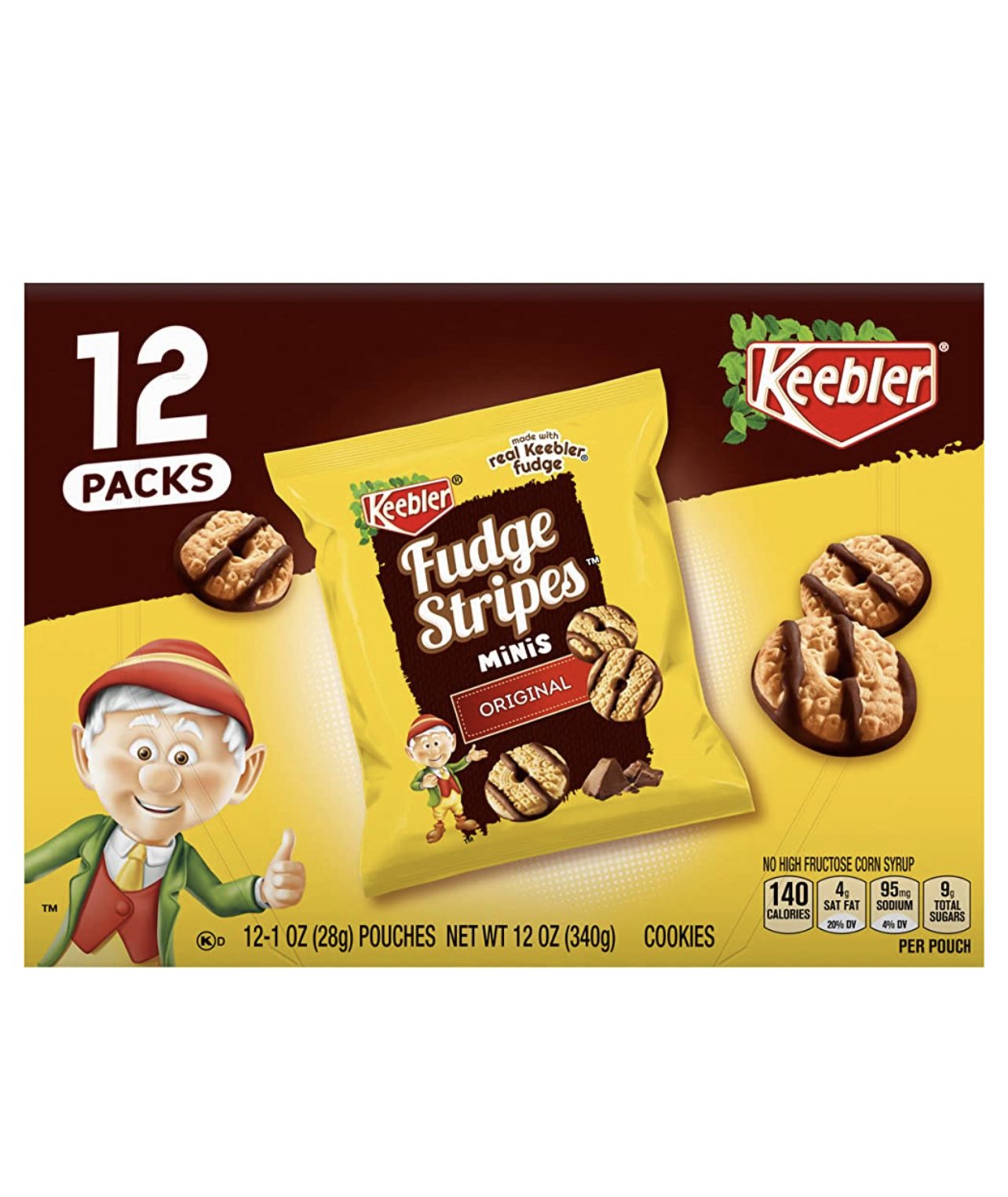 Keebler Fudge Stripe Cookies