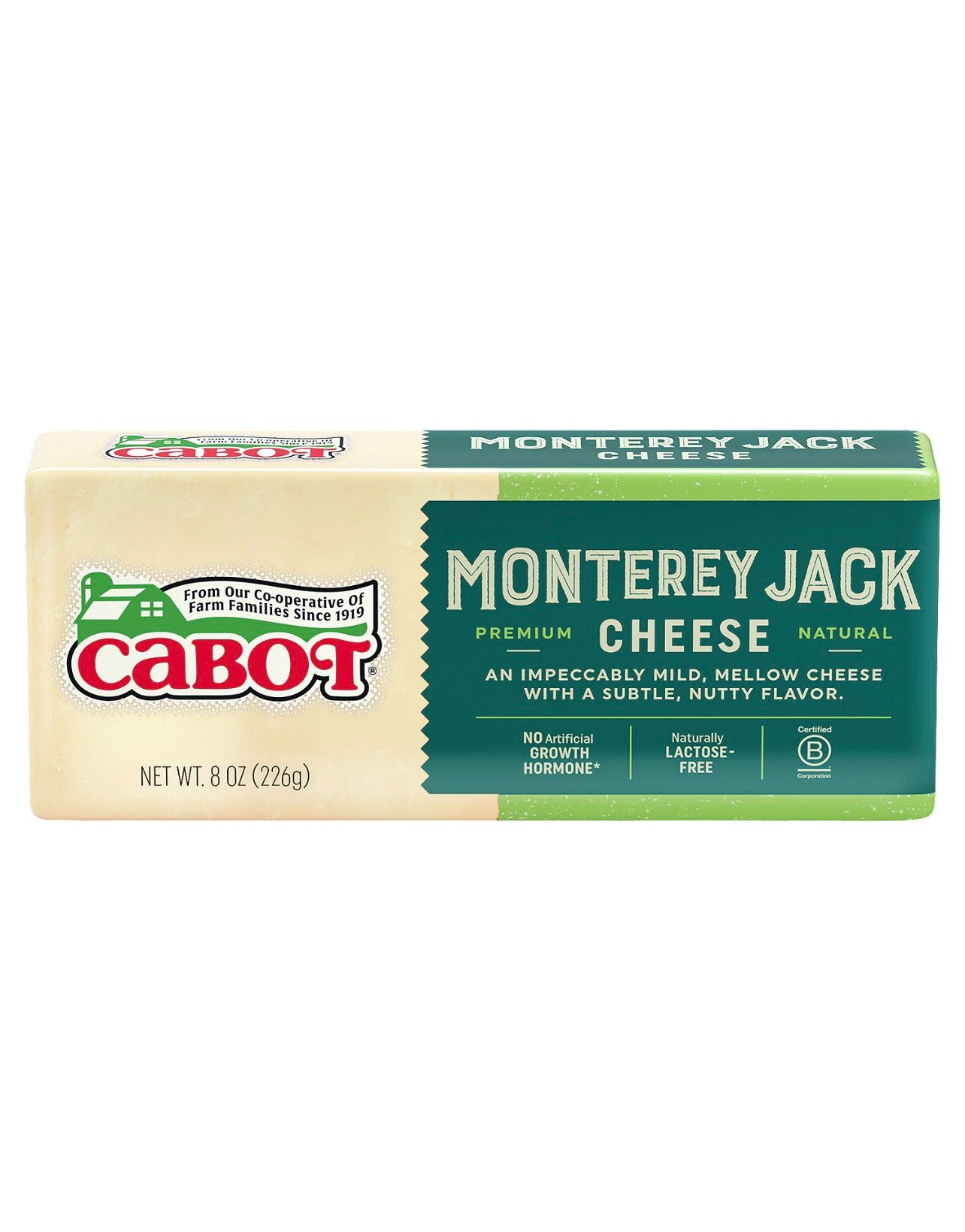 Cabot 8oz Block Cheese - Choose Flavor