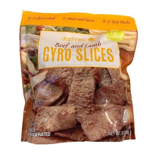 Daphne's Beef & Lamb Gyro Slices - 24 oz