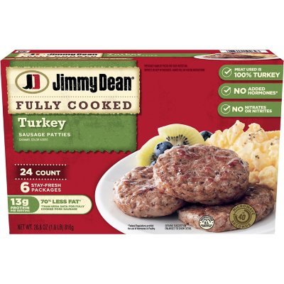 Jimmy Dean Turkey Sausage Patty -24 ct