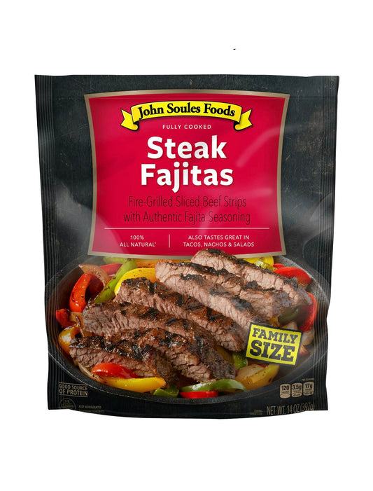 John Soules Steak Fajitas Strips- 14 oz