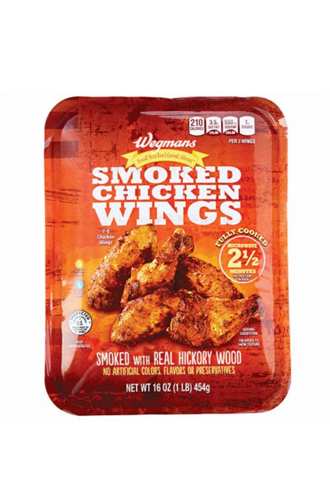 Smoked Chicken Wings 16 oz