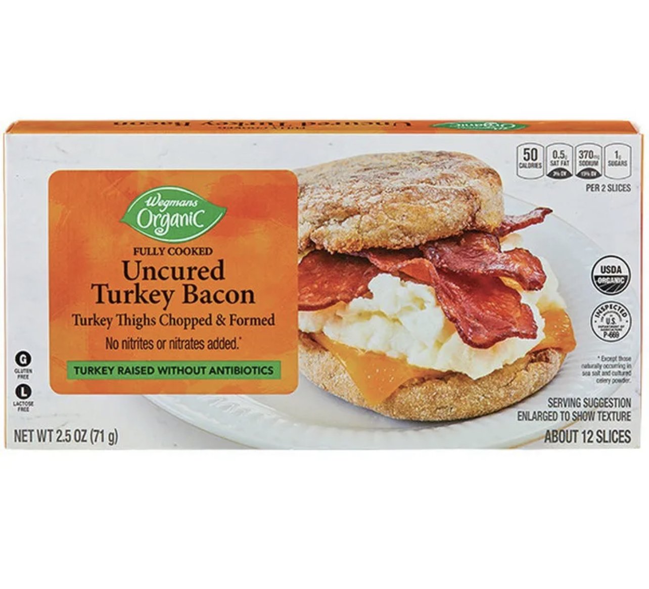 Organic Turkey Bacon - 2.5 oz